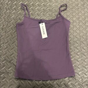 Garage sleek scoop cami